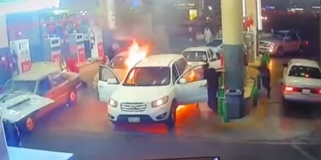 Video Heroik Anak Selamatkan Ibu dari Mobil Terbakar di SPBU