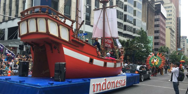 Indonesia Boyong Kapal Phinisi ke Auckland