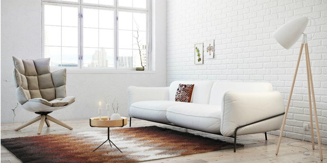 Pilih Sofa Putih untuk Ruang Keluarga, Siapa Takut!