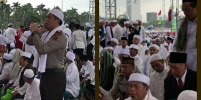 Kisah Kapolres Cirebon Kota Didaulat Jadi Muazin 212