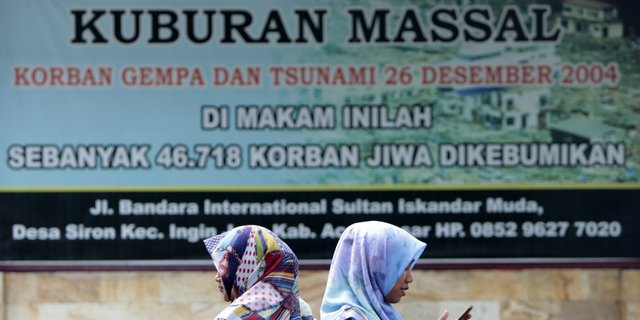 Mengenang 12 Tahun Tsunami Aceh