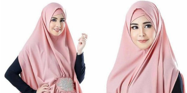 Gaya Hijab Yang Bisa Hilangkan Kesan Wajah Makin Lonjong Dream Co Id