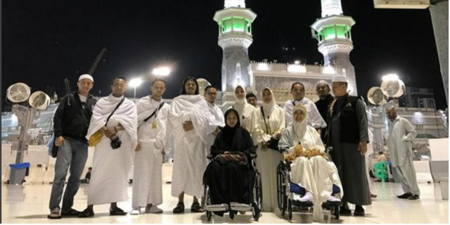 Astaghfirullah... Kursi Roda Jupe Hilang Saat Ibadah Umrah