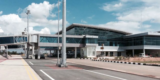 Megah, Terminal Baru Bandara Depati Amir Siap Dioperasikan