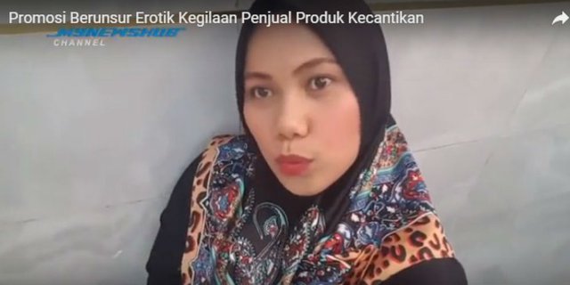 Promosi Erotis Penjual Produk Kecantikan Demi Cari Pelanggan