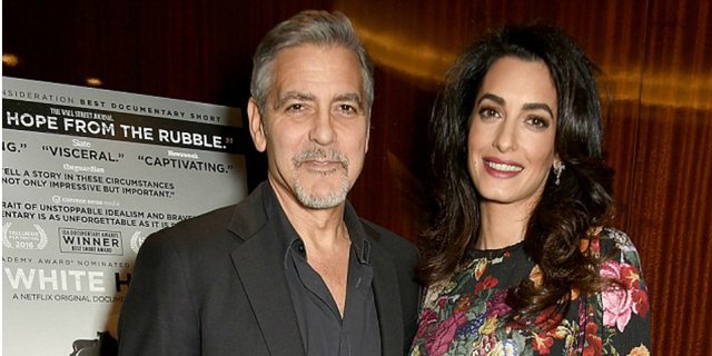 Amal Clooney Hamil Anak Kembar, Selamat!