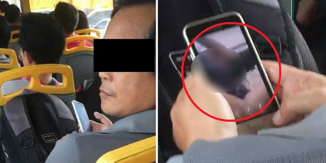 Astaga Lihat Kelakuan Si Pria di Samping Gadis Tertidur di Bus