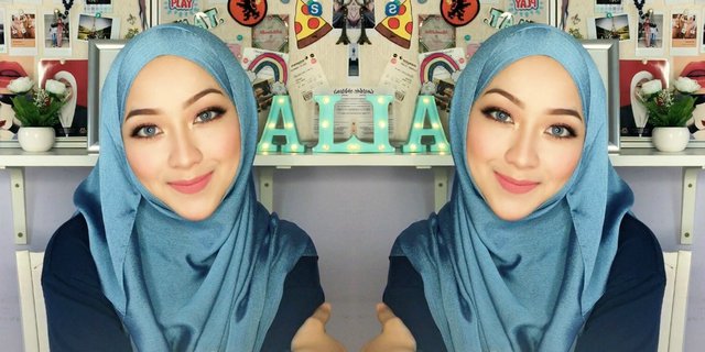 Aisha Liyana Tampil Beda Ini Tutorial Soft Smokey Eyes Dream Co Id