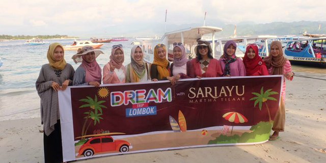 #DreamTrip Lombok Dibuai Keindahan Pantai Gili Trawangan