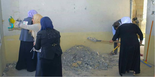 Muslim Mosul Perbaiki Biara yang Dirusak ISIS