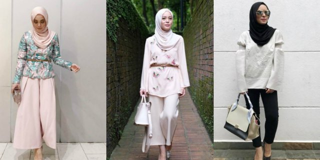 Bingung Pilih Busana Hijab? Kepoin Yuk Style Vivy Yusof