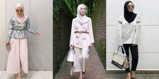 Bingung Pilih Busana Hijab Kepoin Yuk Style Vivy Yusof Dream Co Id