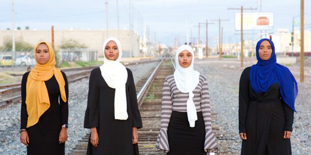 Rilis Label Hijab Desainer Ini Terinspirasi Donald Trump
