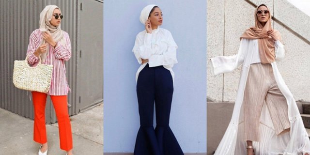 Ragam Cara Beda Pakai Celana untuk Busana Hijab yang Stylish!