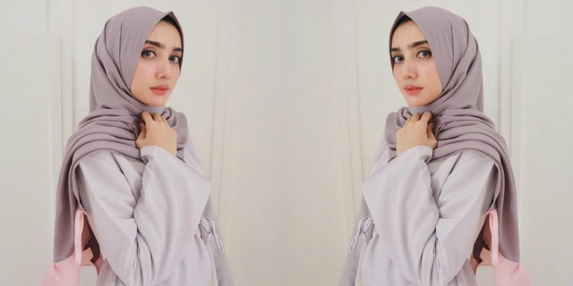 Cara Menggunakan Hijab Pashmina Lebar