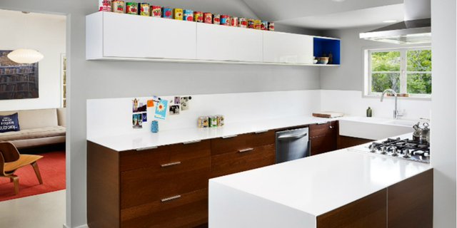 Inspirasi Desain Dapur Putih Bergaya Modern