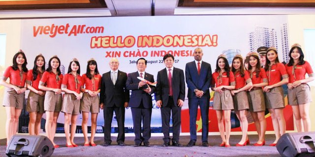 Debut di Indonesia, Vietjet Buka Rute Baru Jakarta-Ho Chi Minh