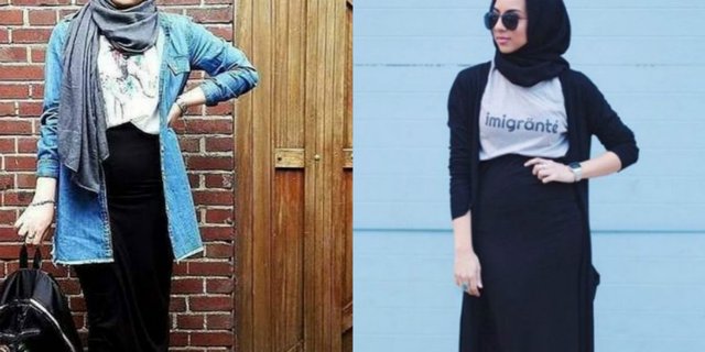 Inspirasi Padukan Rok Pensil untuk Hijaber