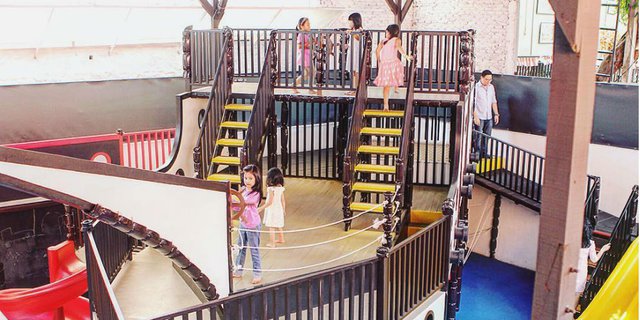 Intip Resto Playground Kekinian yang Bisa Memanjakan Si Kecil