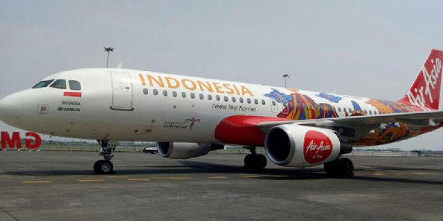 AirAsia Sediakan Wifi di Pesawat Berlogo Wonderful Indonesia