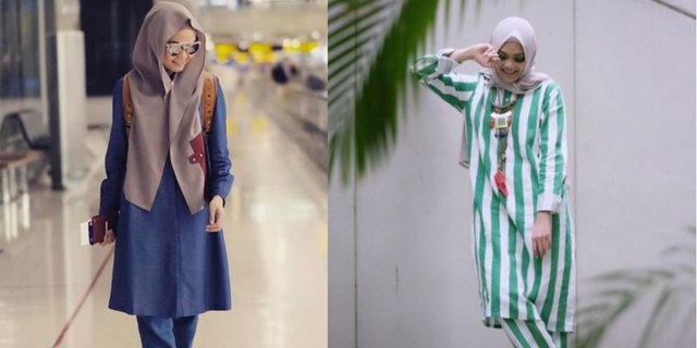 Mengenang 3 Fashion Hijab Rina Nose Paling Hits