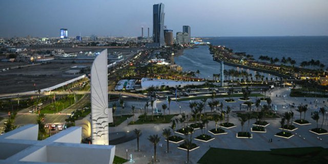 Jeddah Waterfront Resmi Dibuka, Begini Penampakan Kerennya