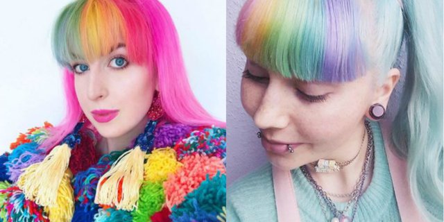 Nyentrik Banget! Tren Poni `Rainbow` Hits di Instagram