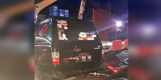 Penumpang Avanza Nahas di Tol Cawang Baru Pulang Melayat