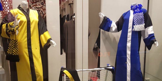 Keren! Abaya Kini Dibuat Lebih Sporty Menyerupai Baju Bola
