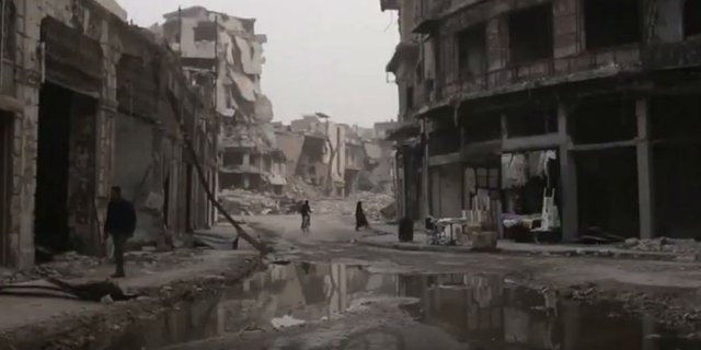 Kisah Satu-satunya Toko yang Masih Bertahan di Pasar Suriah