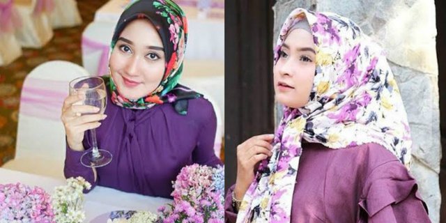 Diprediksi Jadi Tren, Ini 5 Inspirasi Busana Hijab Ultraviolet