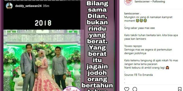 10 Tahun Menjaga Jodoh Orang Lain Kisah Pria Ini Viral Dream Co Id