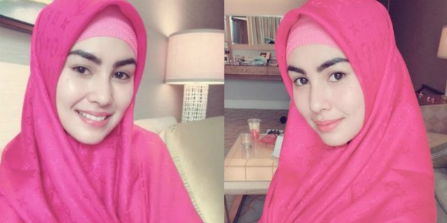 Baru Berhijrah, Hijab Mahal Kartika Putri Curi Perhatian
