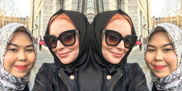 Stylish Hijab Ungkap Jawaban Lindsay Mengenai Kabar Mualaf