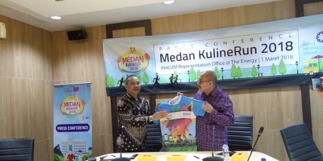 Lari Sambil Kulineran di Medan KulineRun 2018
