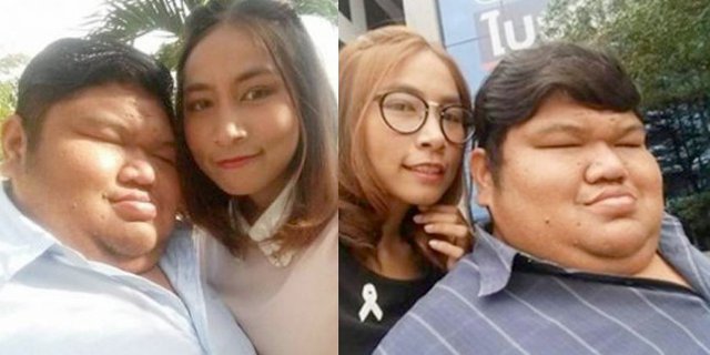 Pria Ini Patahkan Teori Orang Gendut Susah Dapat Wanita Cantik