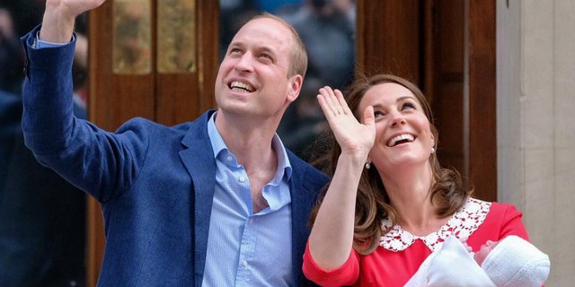Pangeran William dan Kate Middleton Umumkan Nama Anak Ketiga