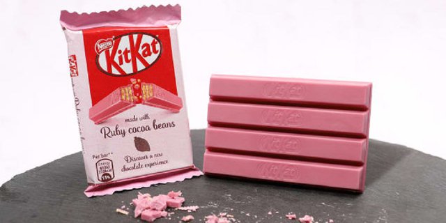 Pecinta Cokelat di Inggris Tergila-gila KitKat Pink