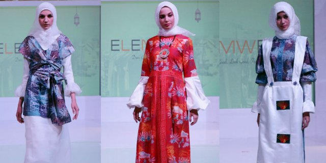 Busana Muslim Batik Tulis Khas Betawi di Fuchsia Market 2018