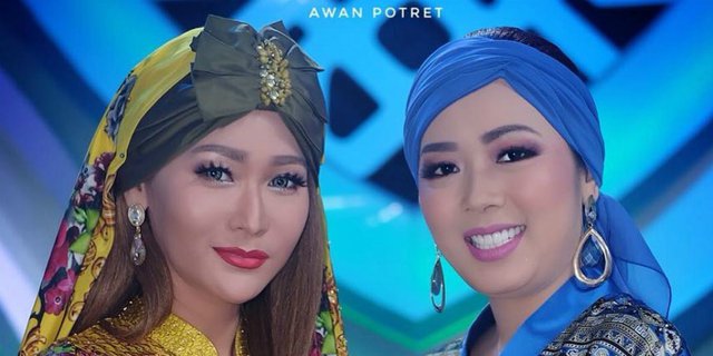 Adu Gaya Kaftan Inul dan Soimah, Pilih Mana?