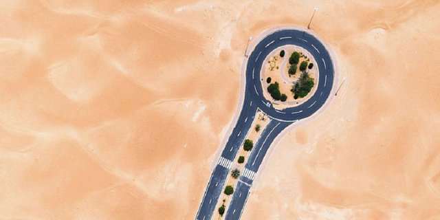 9 Foto Mengejutkan Usai Badai Gurun di Emirat Arab