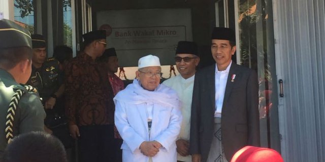 Resmi, KH Ma`ruf Amin Jadi Cawapres Jokowi