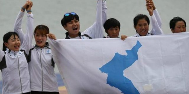Korea Bersatu Menang, Jokowi: Di Olahraga, Mereka Lupakan Perang