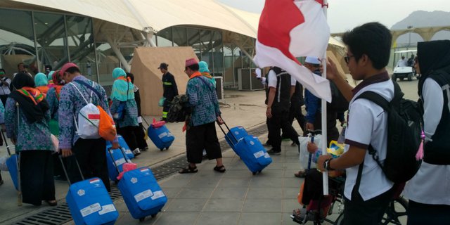 Suasana Pemulangan Kloter Terakhir Jemaah Haji Indonesia