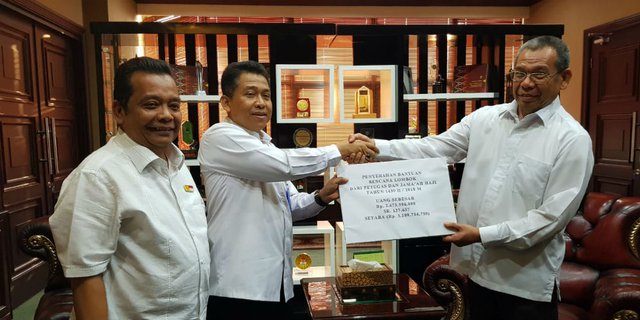 Donasi Petugas dan Jemaah Haji untuk Bangun Masjid di NTB