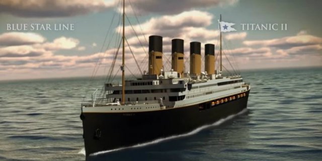 Perusahaan Tiongkok Bangun Kembali Titanic, Berlayar 4 Tahun Lagi