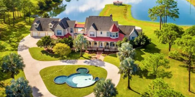 'Istana' Mickey Mouse Dijual, Yuk Lihat Isinya