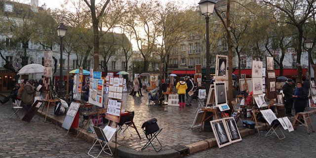 Menyusuri Montmartre, Sisi Paling Romantis Paris