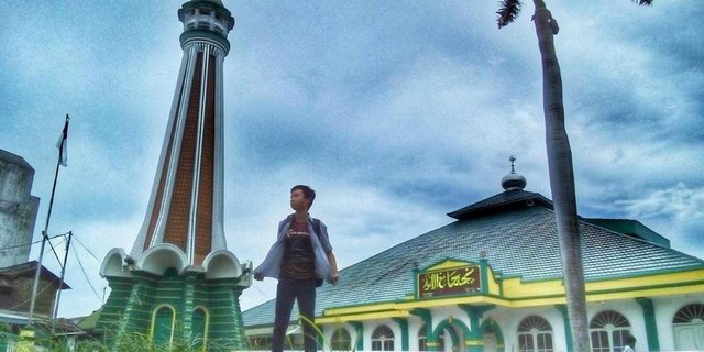 Masjid Jami Al Anwar, Saksi Bisu Letusan Dahsyat Gunung Krakatau