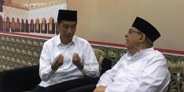 Kehangatan Jokowi dan Quraish Shihab, Bicara Islam Moderat